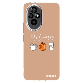 Picasee silikonska prozirna maskica za Honor 200 5G - Autumn