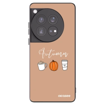 Picasee crna silikonska maskica za OnePlus 12 5G - Autumn
