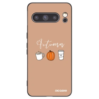 Picasee crna silikonska maskica za Google Pixel 8 Pro - Autumn