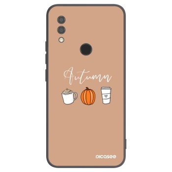 Picasee crna silikonska maskica za Xiaomi Redmi 7 - Autumn