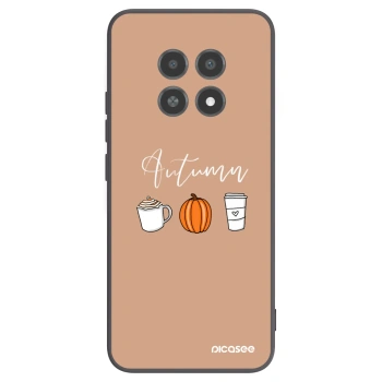 Picasee crna silikonska maskica za Realme 12X - Autumn