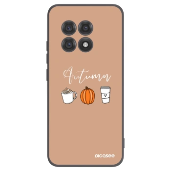 Picasee crna silikonska maskica za OnePlus 13R 5G - Autumn