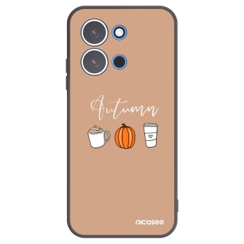 Picasee crna silikonska maskica za Xiaomi Redmi 15C 4G - Autumn