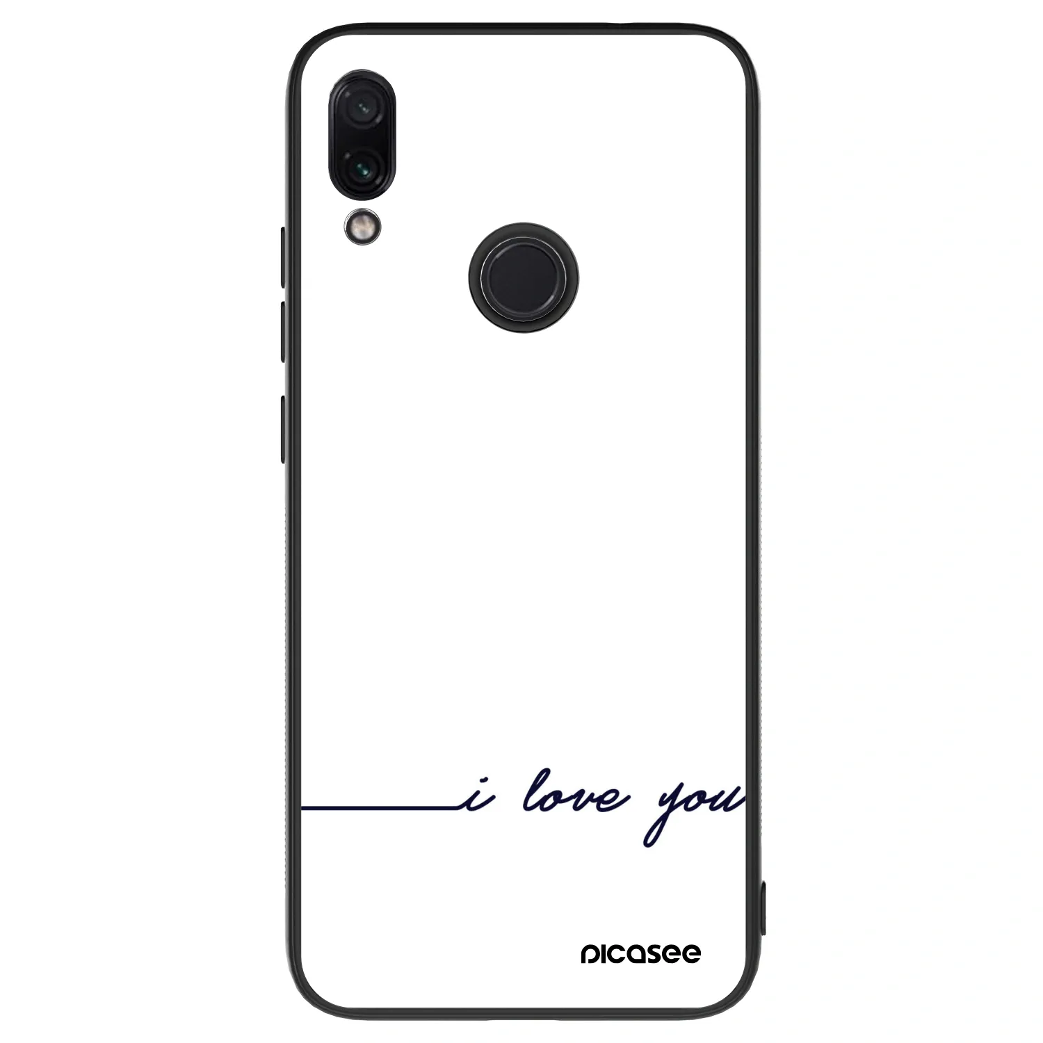 Picasee ULTIMATE CASE za Xiaomi Redmi Note 7 - I love you