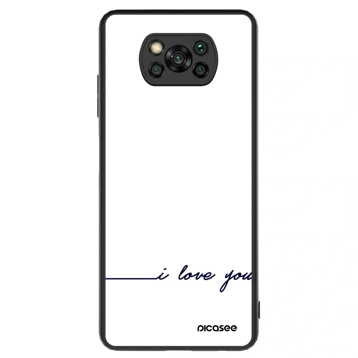 Picasee ULTIMATE CASE za Xiaomi Poco X3 - I love you