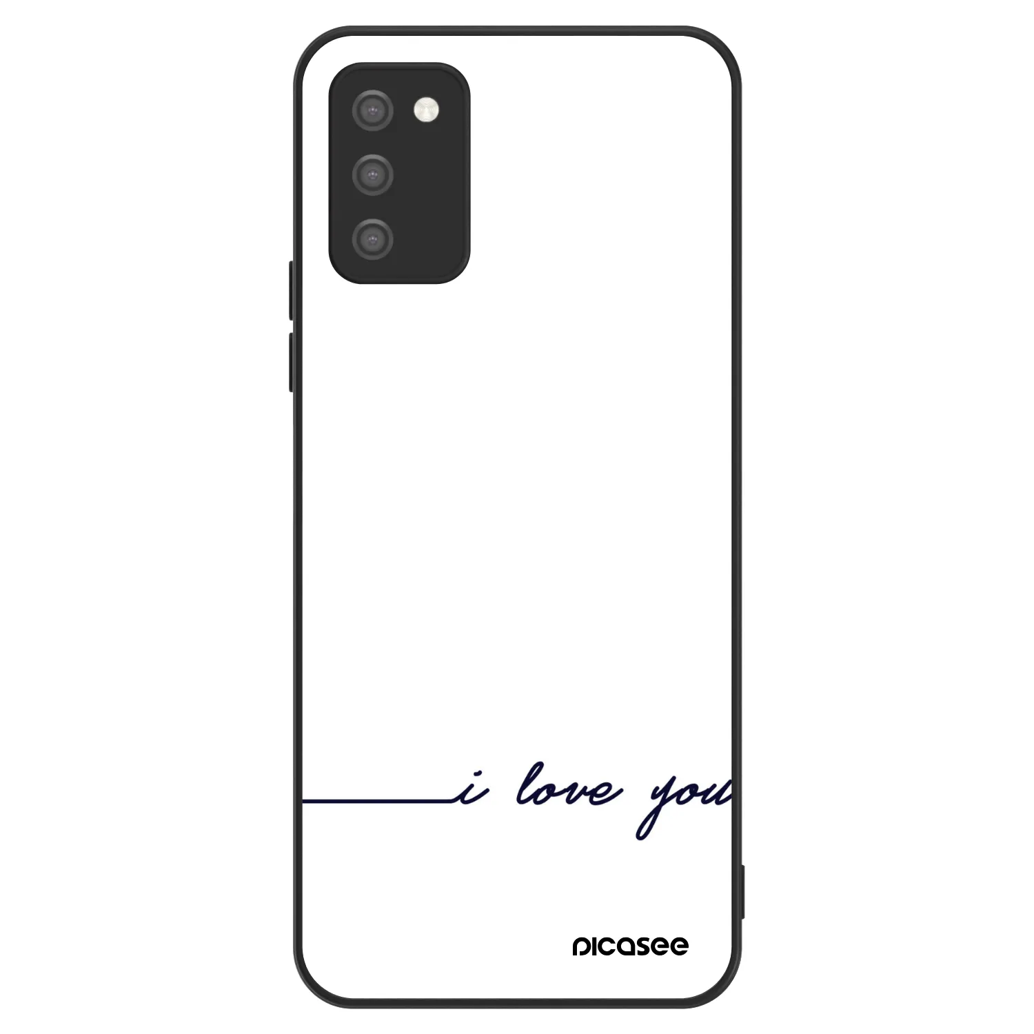 Picasee ULTIMATE CASE za Samsung Galaxy A02s A025G - I love you