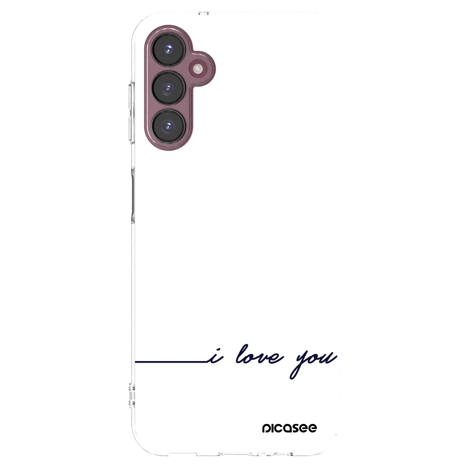 Picasee silikonska prozirna maskica za Samsung Galaxy A05s A057G - I love you