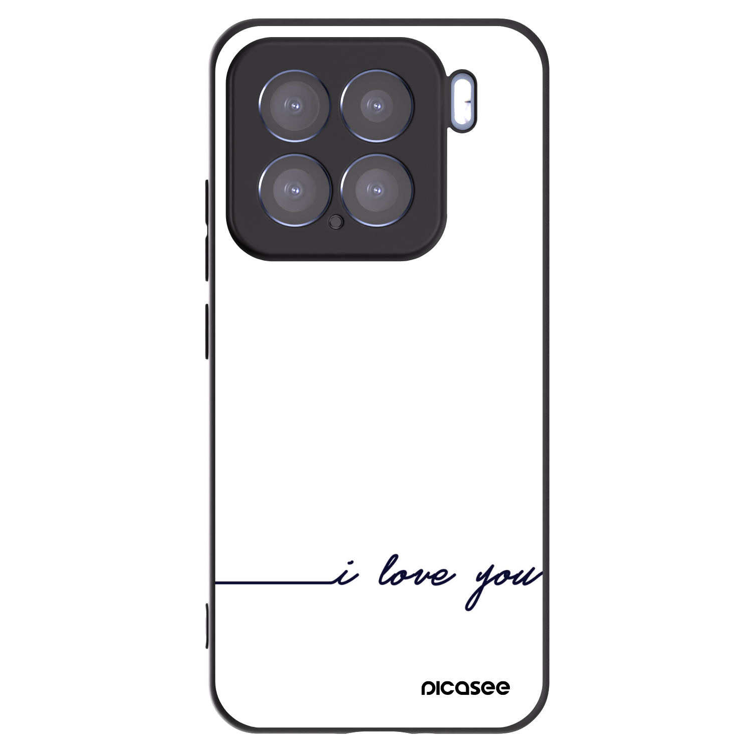Picasee crna silikonska maskica za Xiaomi 15 - I love you