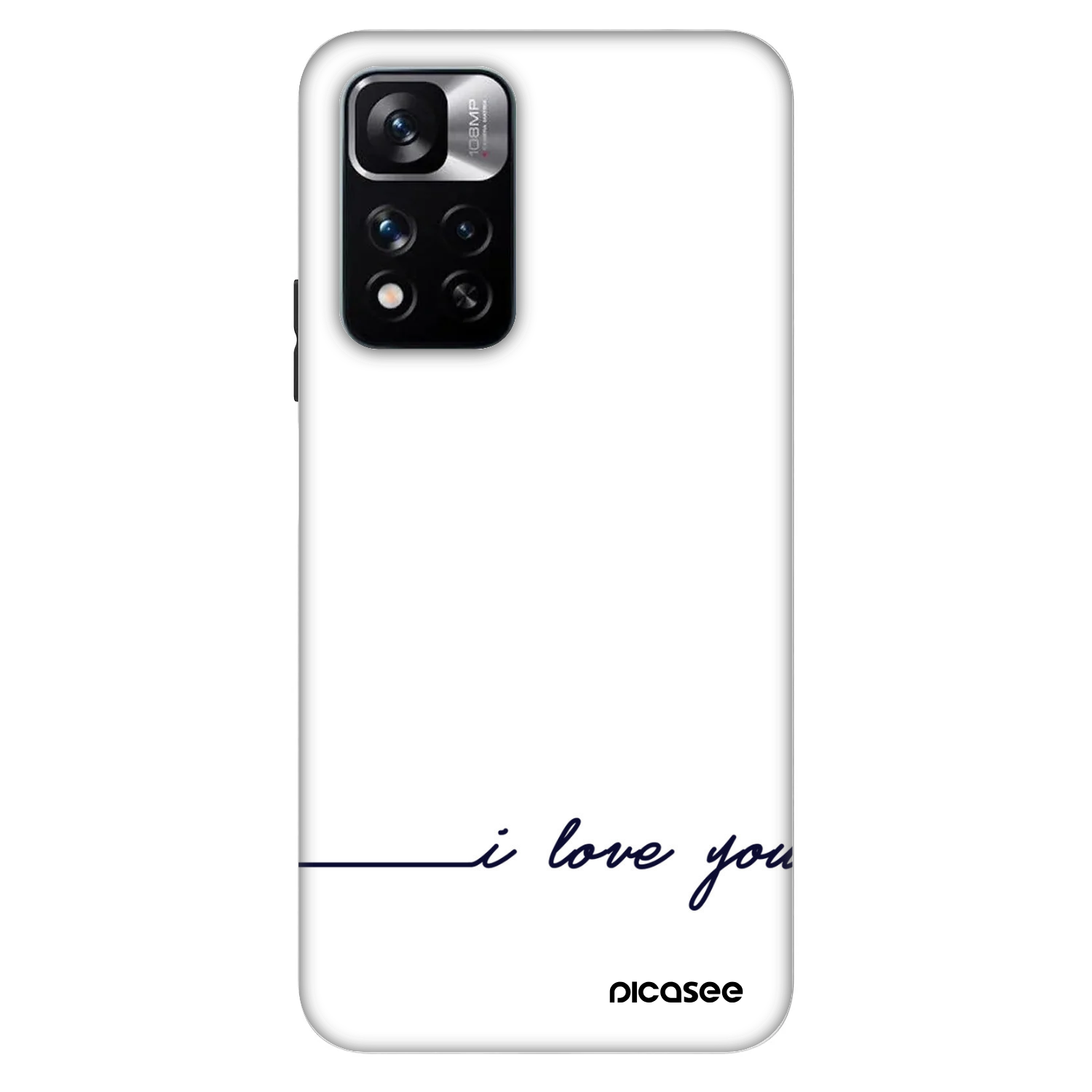 Picasee Fashion Case za Xiaomi Redmi Note 11 Pro 5G - I love you