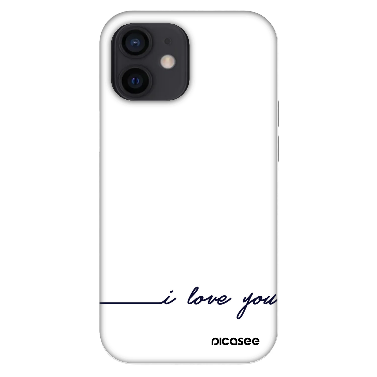 Picasee Fashion Case za Apple iPhone 12 mini - I love you