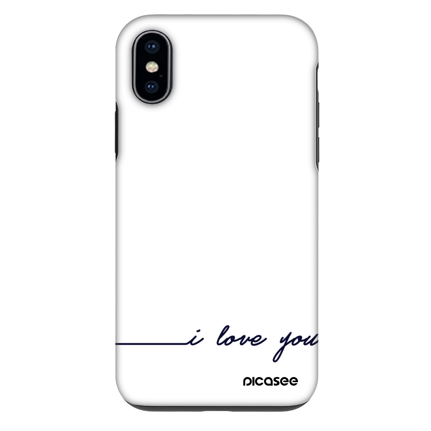 Picasee Fashion Case za Apple iPhone X/XS - I love you