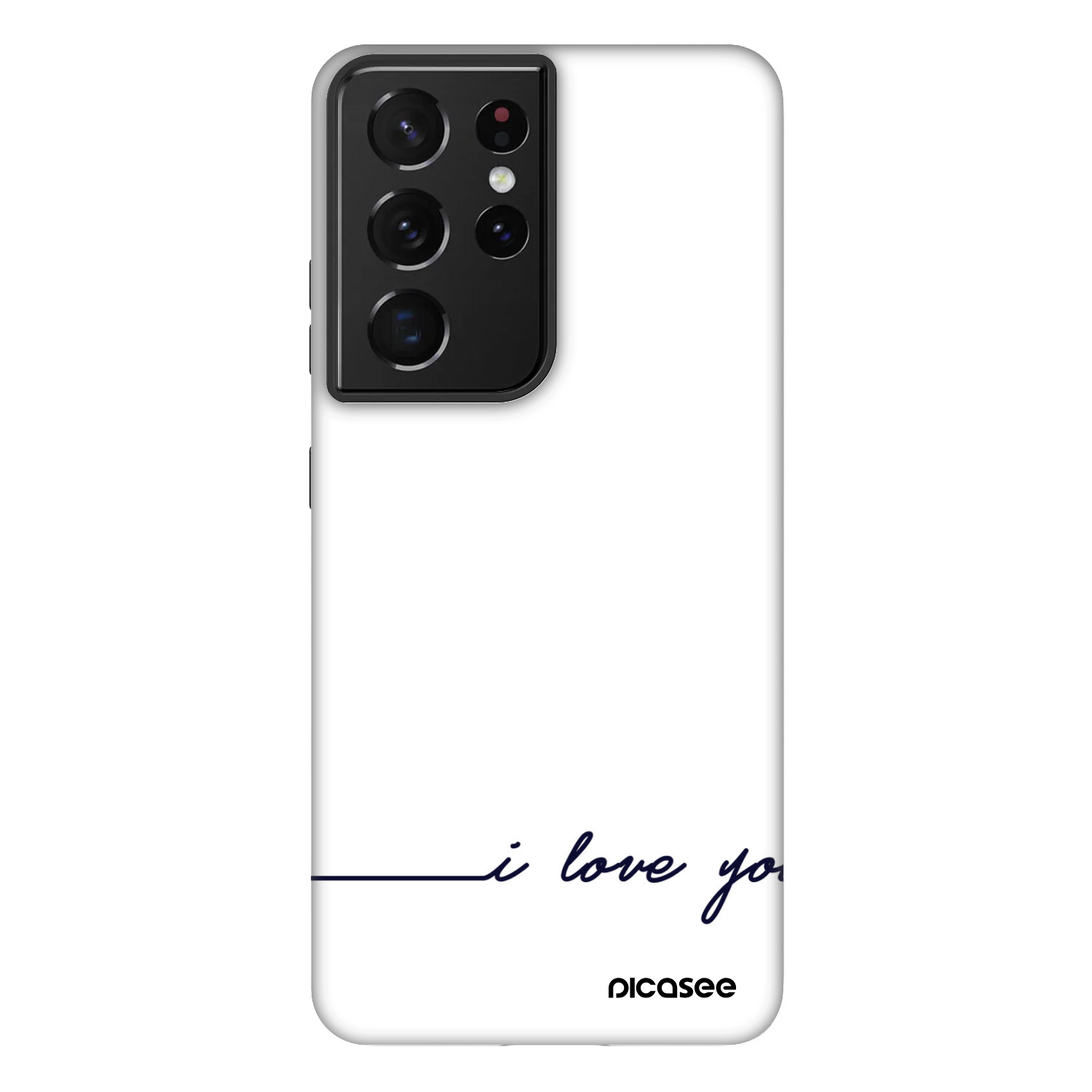 Picasee Fashion Case za Samsung Galaxy S21 Ultra 5G G998B - I love you