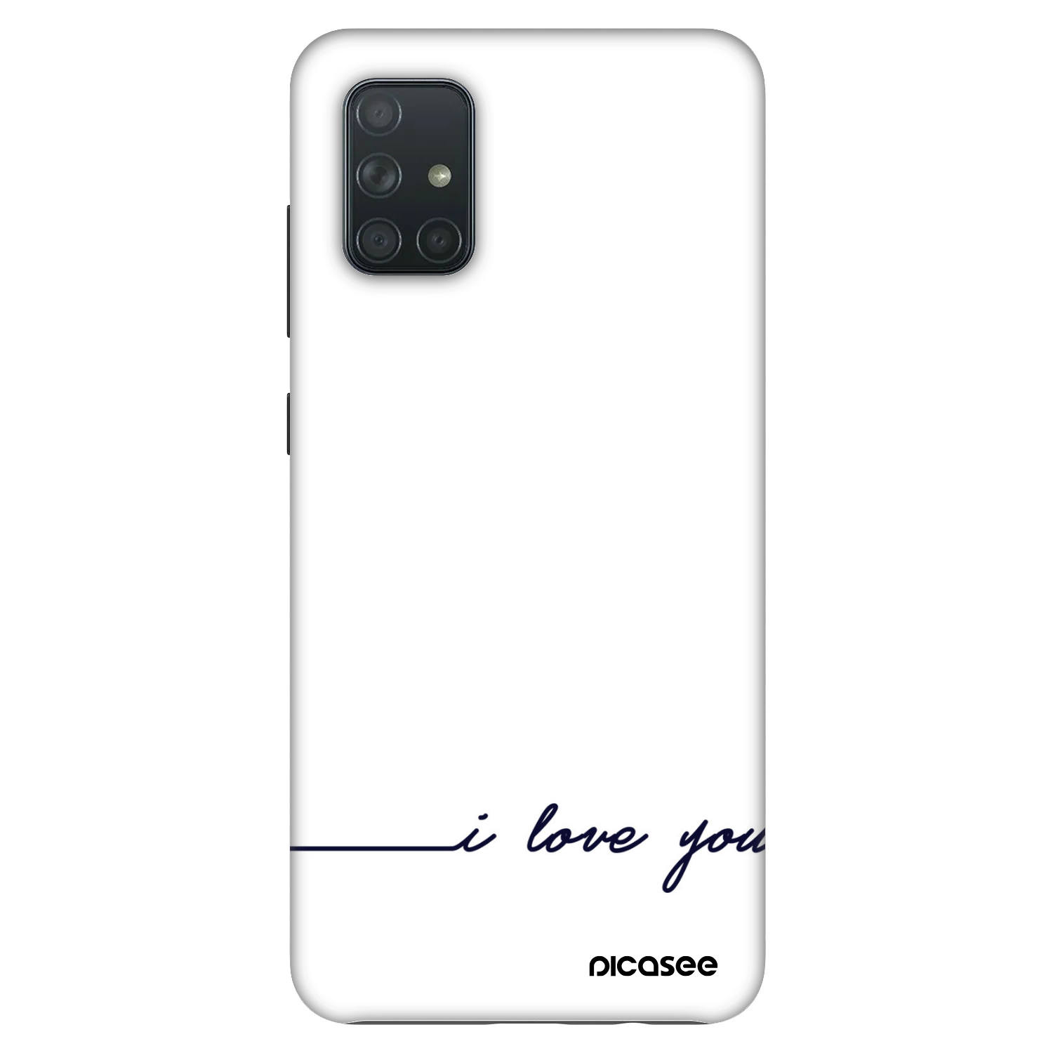 Picasee Fashion Case za Samsung Galaxy A71 A715F - I love you