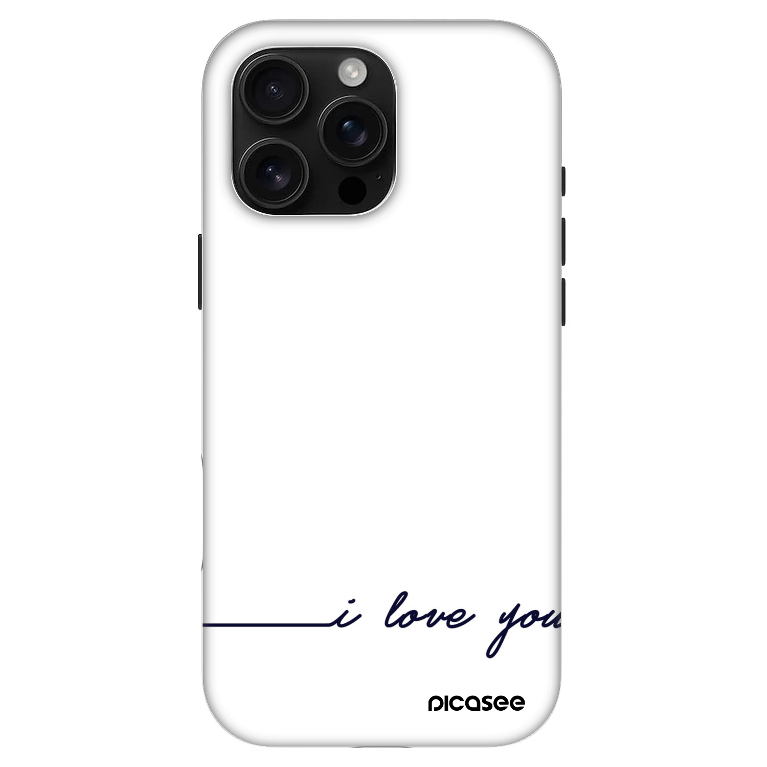 Picasee Fashion Case MagSafe za Apple iPhone 16 Pro Max - I love you