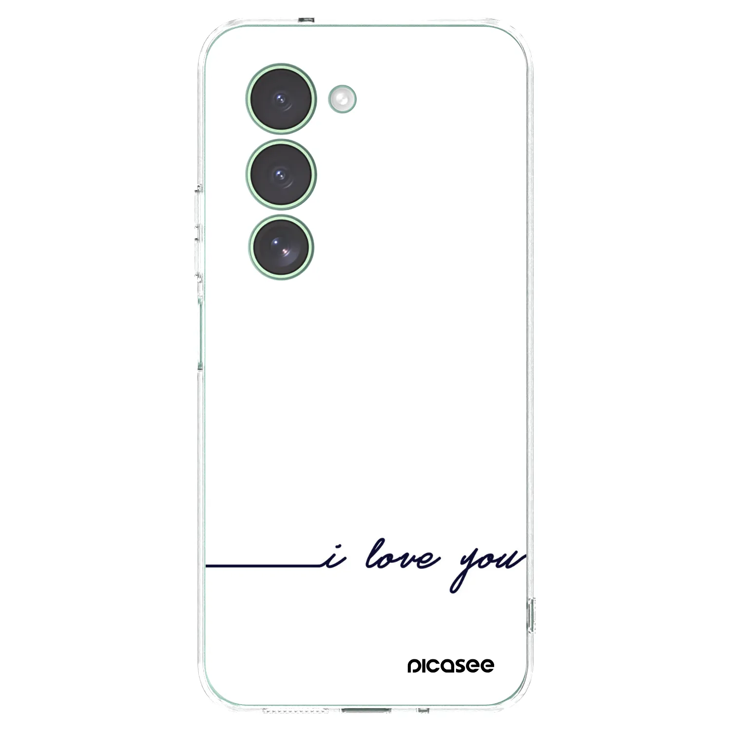 Picasee silikonska prozirna maskica za Xiaomi Redmi 15 5G - I love you