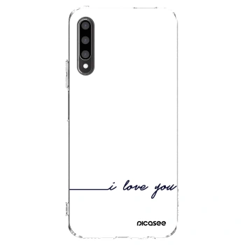 Picasee silikonska prozirna maskica za Honor 9X Pro - I love you