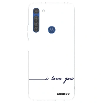 Maskica za Motorola Moto G8 - I love you