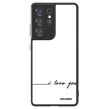 Maskica za Samsung Galaxy S21 Ultra 5G G998B - I love you