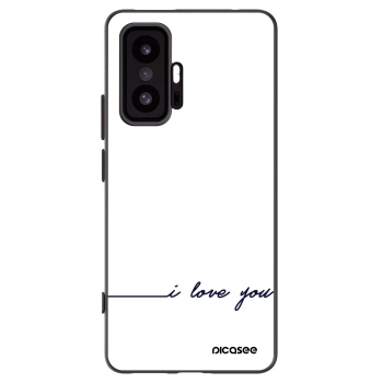Picasee crna silikonska maskica za Xiaomi 11T - I love you