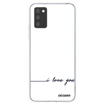 Maskica za Samsung Galaxy A03s A037G - I love you