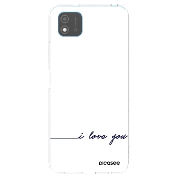 Picasee silikonska prozirna maskica za Realme C11 (2021) - I love you