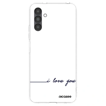 Picasee silikonska prozirna maskica za Samsung Galaxy A04s A047F - I love you