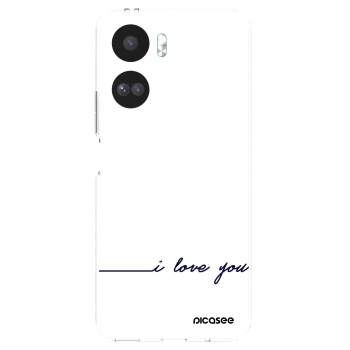 Picasee silikonska prozirna maskica za Honor 90 Lite 5G - I love you