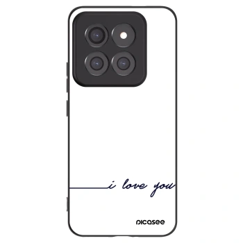Picasee crna silikonska maskica za Xiaomi 14 Pro - I love you