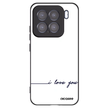 Picasee crna silikonska maskica za Xiaomi 15 - I love you