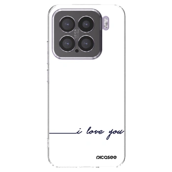 Picasee silikonska prozirna maskica za Xiaomi 15 - I love you