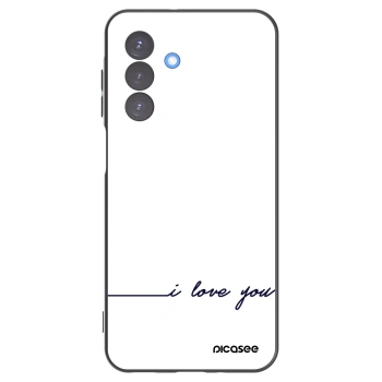 Picasee crna silikonska maskica za Samsung Galaxy A17 5G - I love you