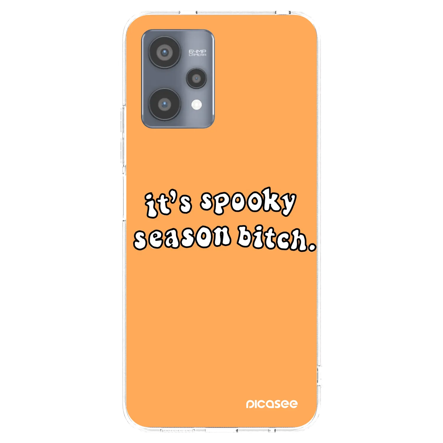 Picasee silikonska prozirna maskica za Realme 9 Pro 5G - Spooky season