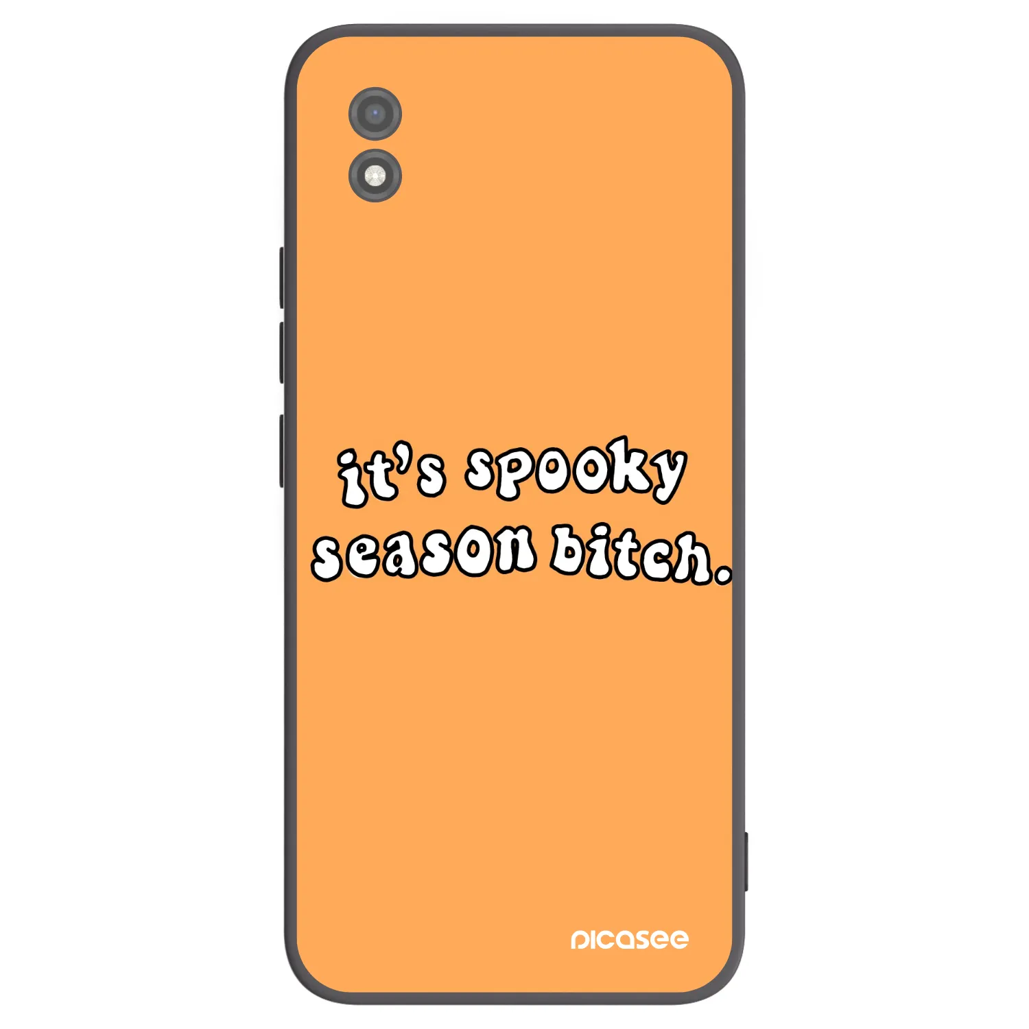Picasee crna silikonska maskica za Realme C11 (2021) - Spooky season