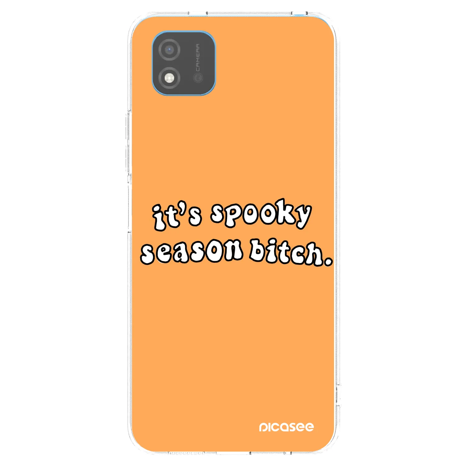 Picasee silikonska prozirna maskica za Realme C11 (2021) - Spooky season
