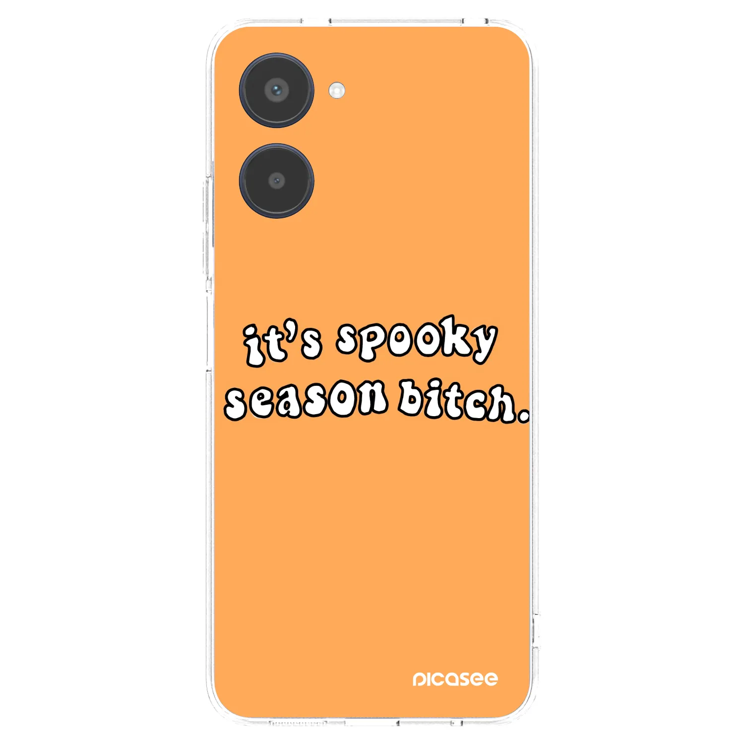 Picasee silikonska prozirna maskica za Realme 10 4G - Spooky season