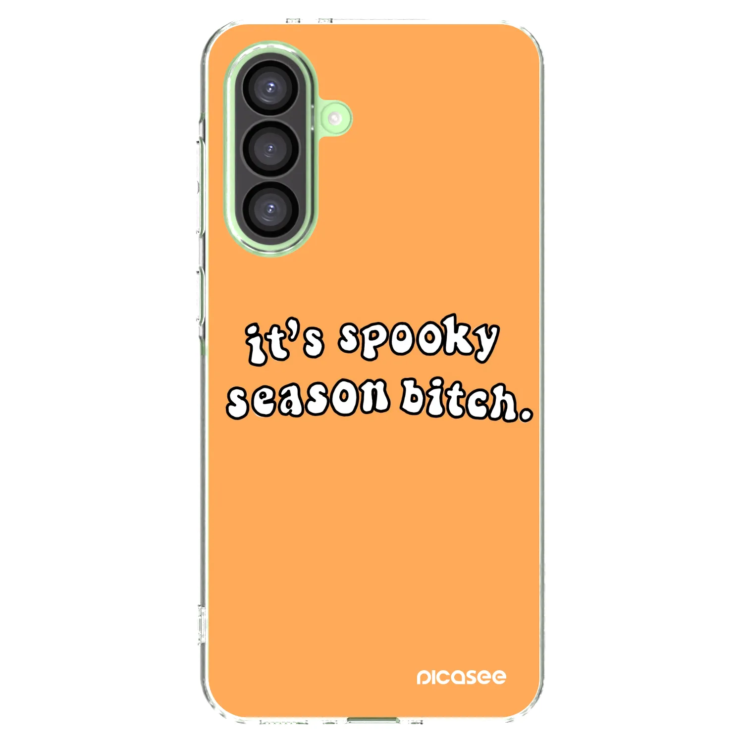 Picasee silikonska prozirna maskica za Samsung Galaxy A26 5G A266B - Spooky season