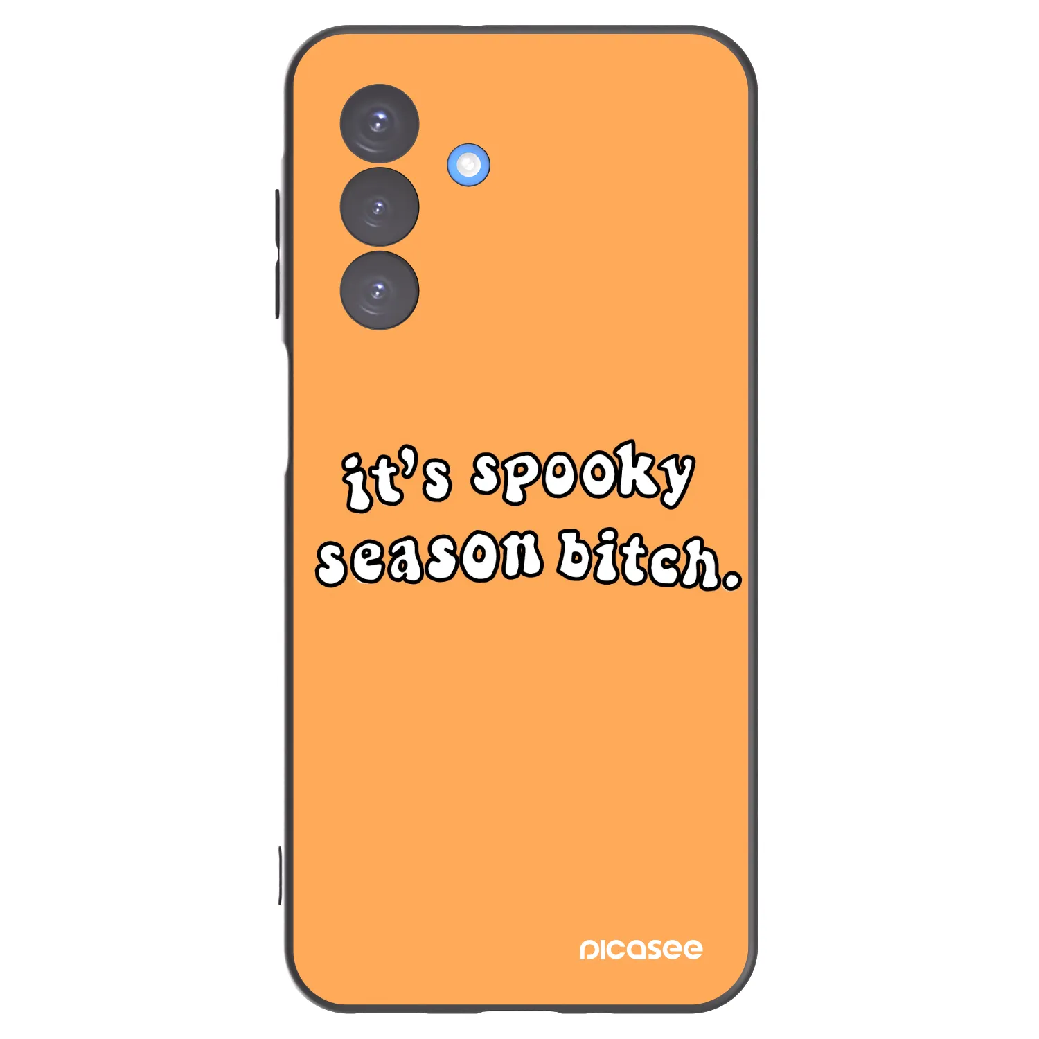 Picasee crna silikonska maskica za Samsung Galaxy A17 5G - Spooky season