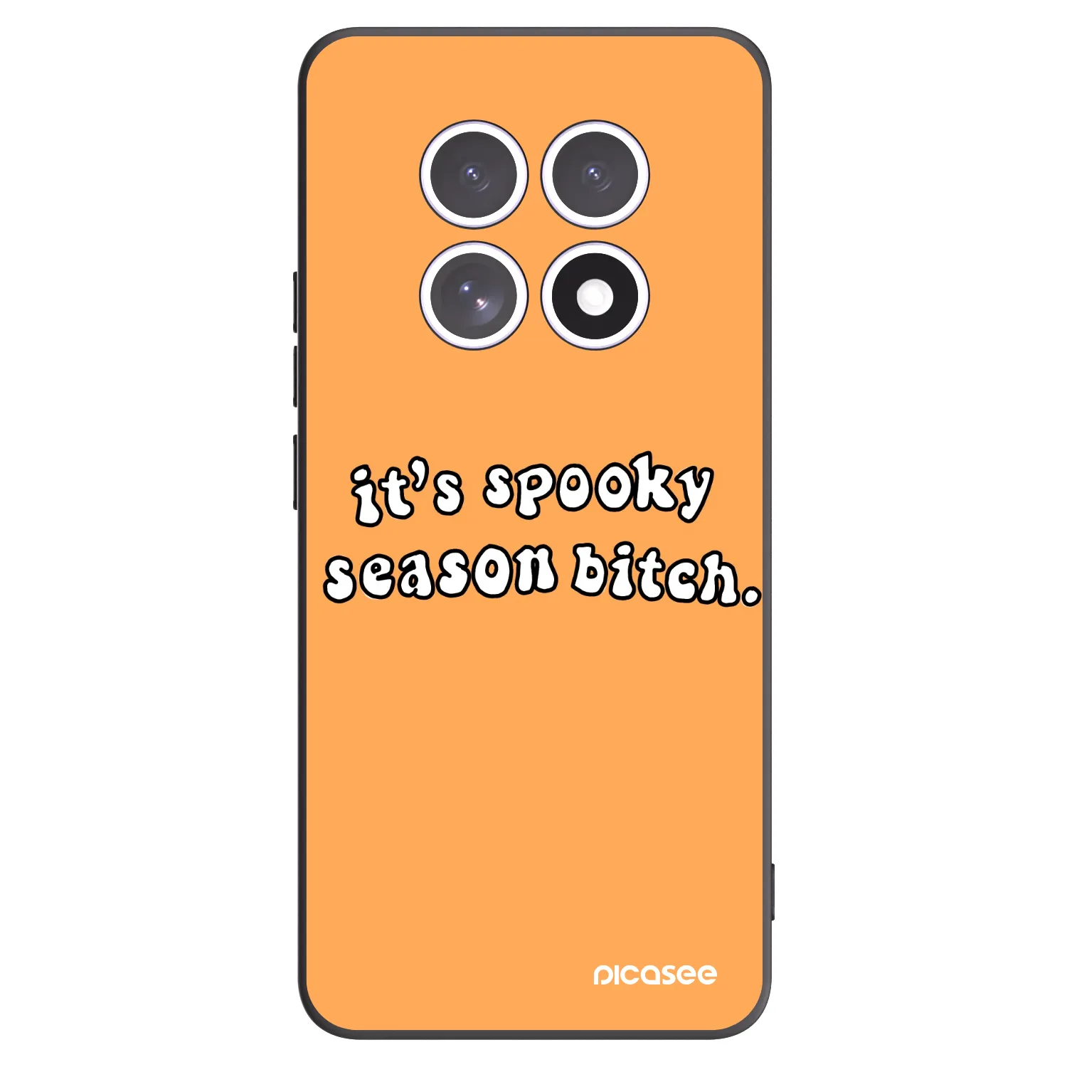Picasee crna silikonska maskica za Xiaomi Redmi Note 15 4G - Spooky season