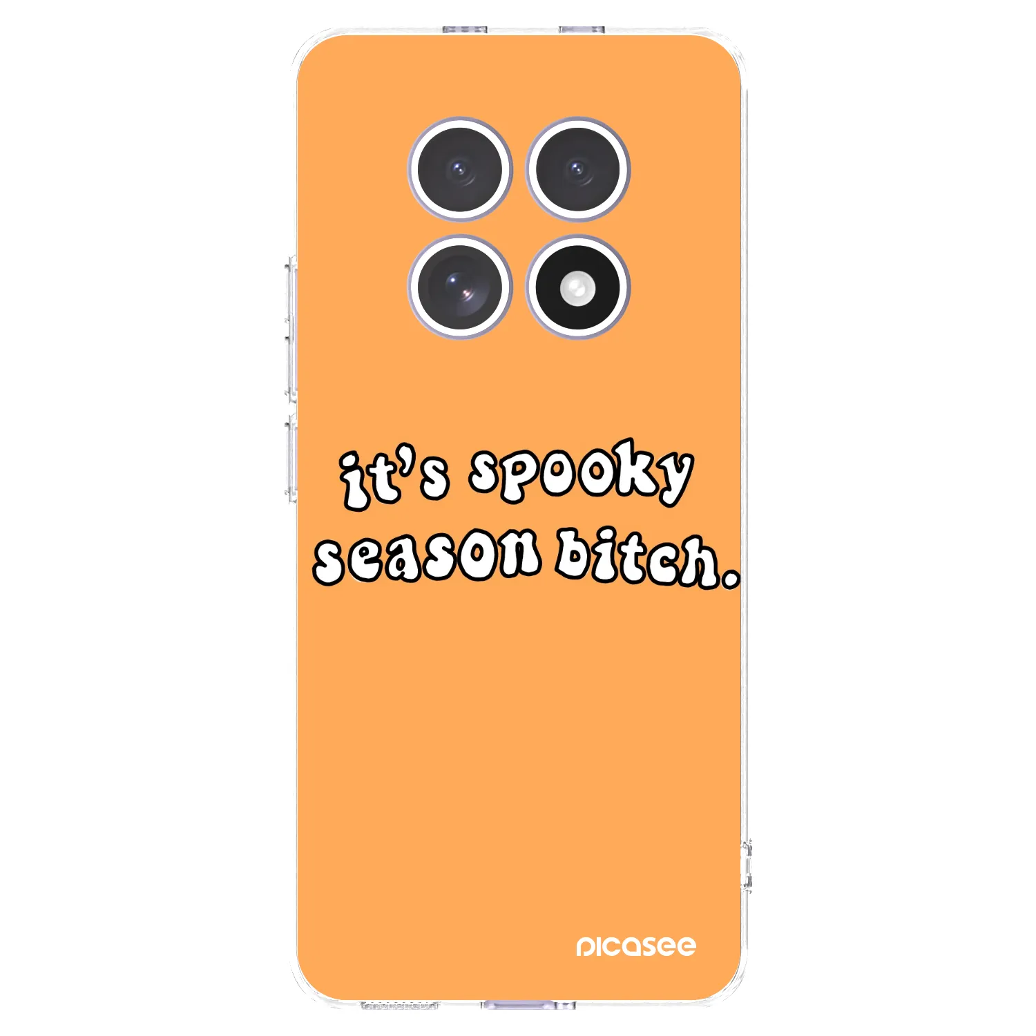 Picasee silikonska prozirna maskica za Xiaomi Redmi Note 15 4G - Spooky season