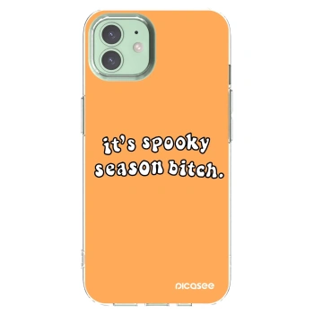 Picasee silikonska prozirna maskica za Apple iPhone 12 - Spooky season