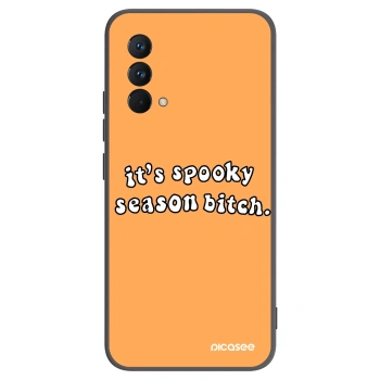 Picasee crna silikonska maskica za Realme GT Master Edition 5G - Spooky season