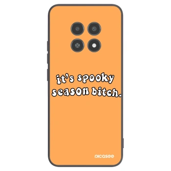 Picasee crna silikonska maskica za Realme 12X - Spooky season