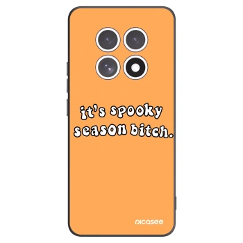 Picasee crna silikonska maskica za Xiaomi Redmi Note 15 4G - Spooky season