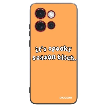 Picasee crna silikonska maskica za Motorola Edge 60 Neo 5G - Spooky season