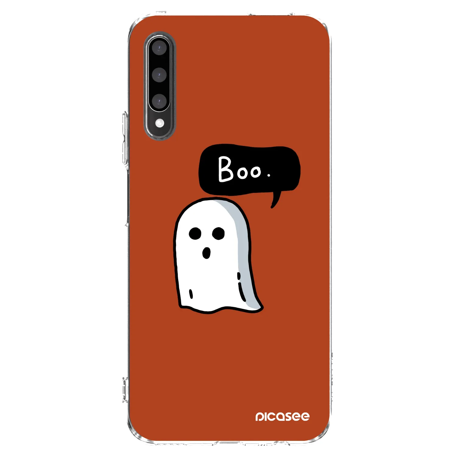Picasee silikonska prozirna maskica za Honor 9X Pro - Boo