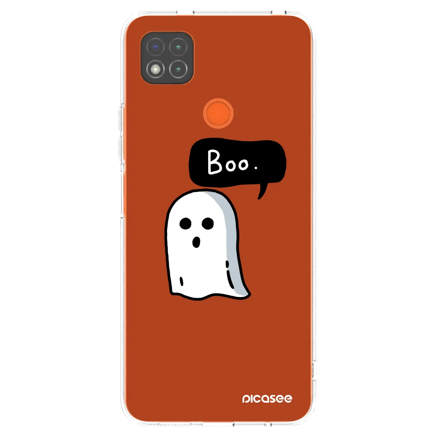 Picasee silikonska prozirna maskica za Xiaomi Redmi 9C - Boo