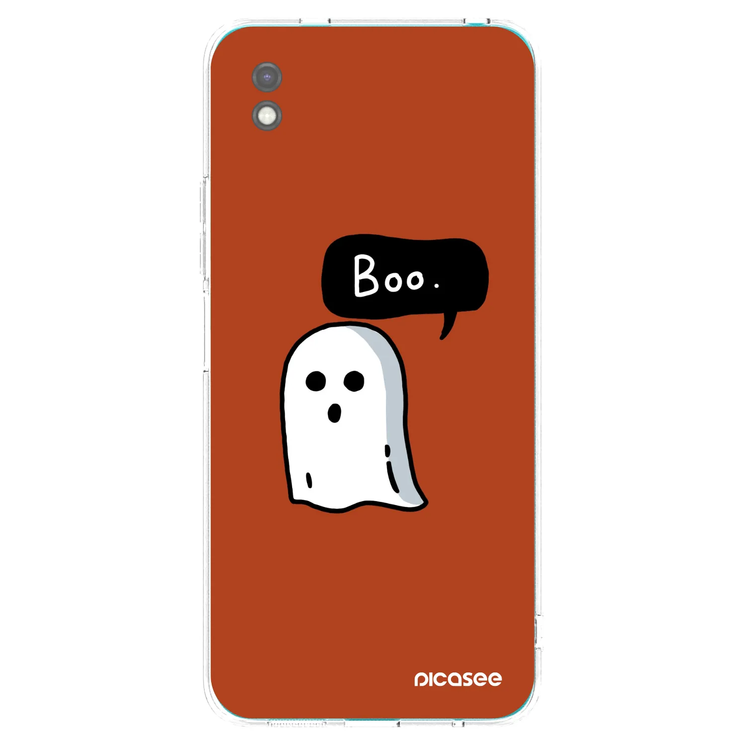 Picasee crna silikonska maskica za Xiaomi Redmi 9A - Boo