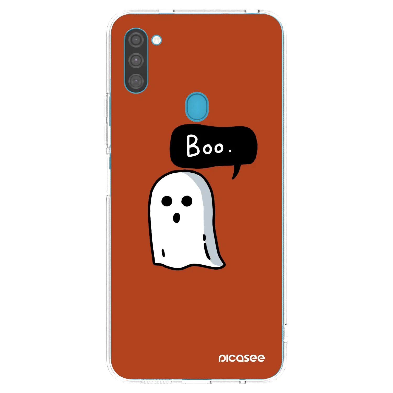 Picasee silikonska prozirna maskica za Samsung Galaxy M11 - Boo