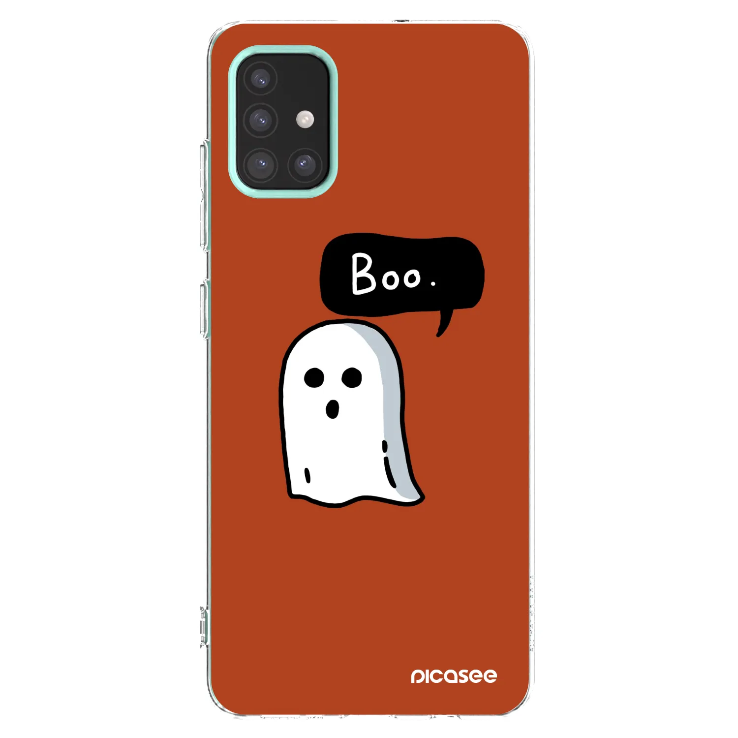 Picasee silikonska prozirna maskica za Samsung Galaxy M31s - Boo