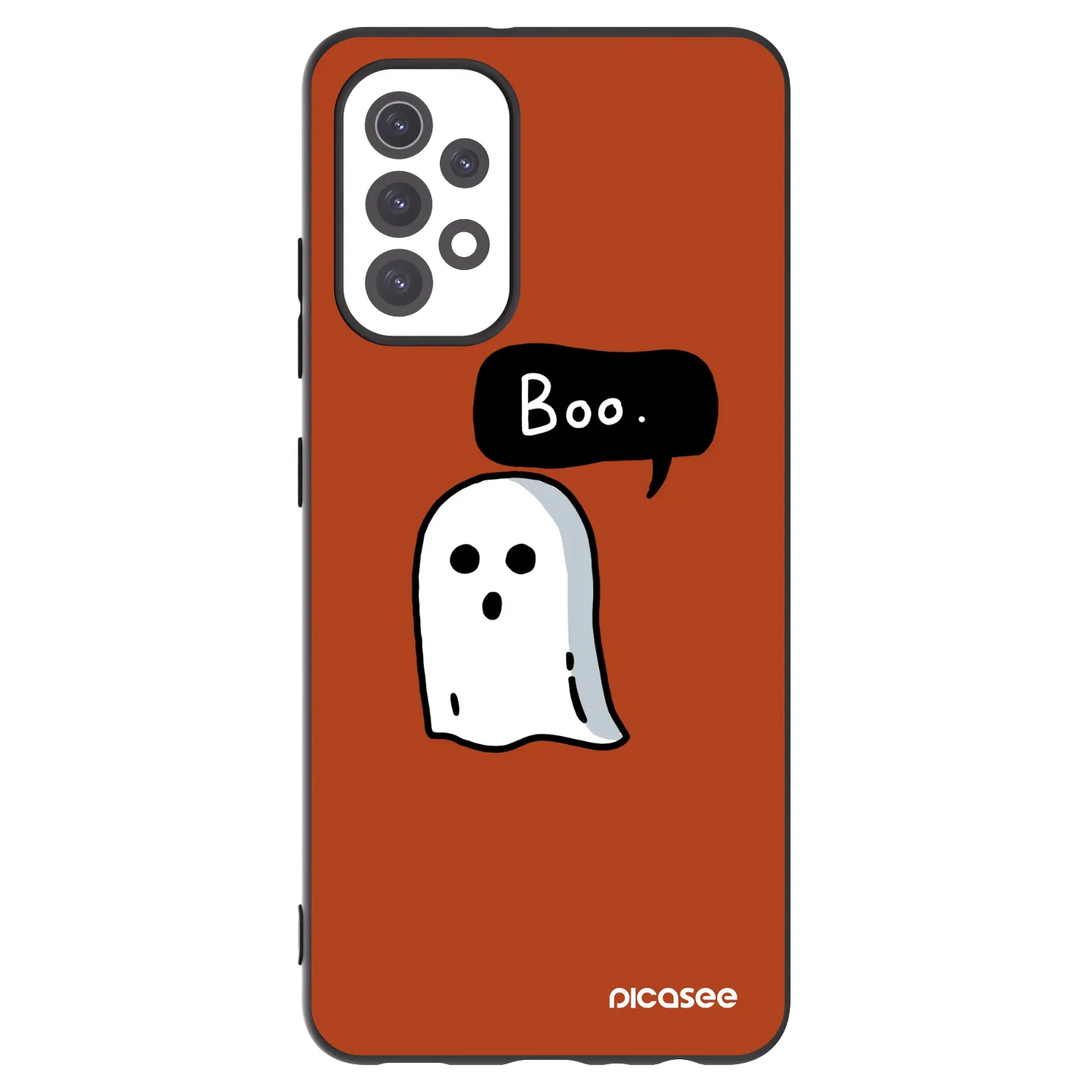 Picasee crna silikonska maskica za Samsung Galaxy A32 5G A326B - Boo